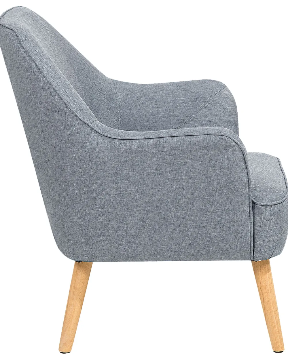 Nojatuolit<Beliani Nojatuoli Kankainen Harmaa Loken