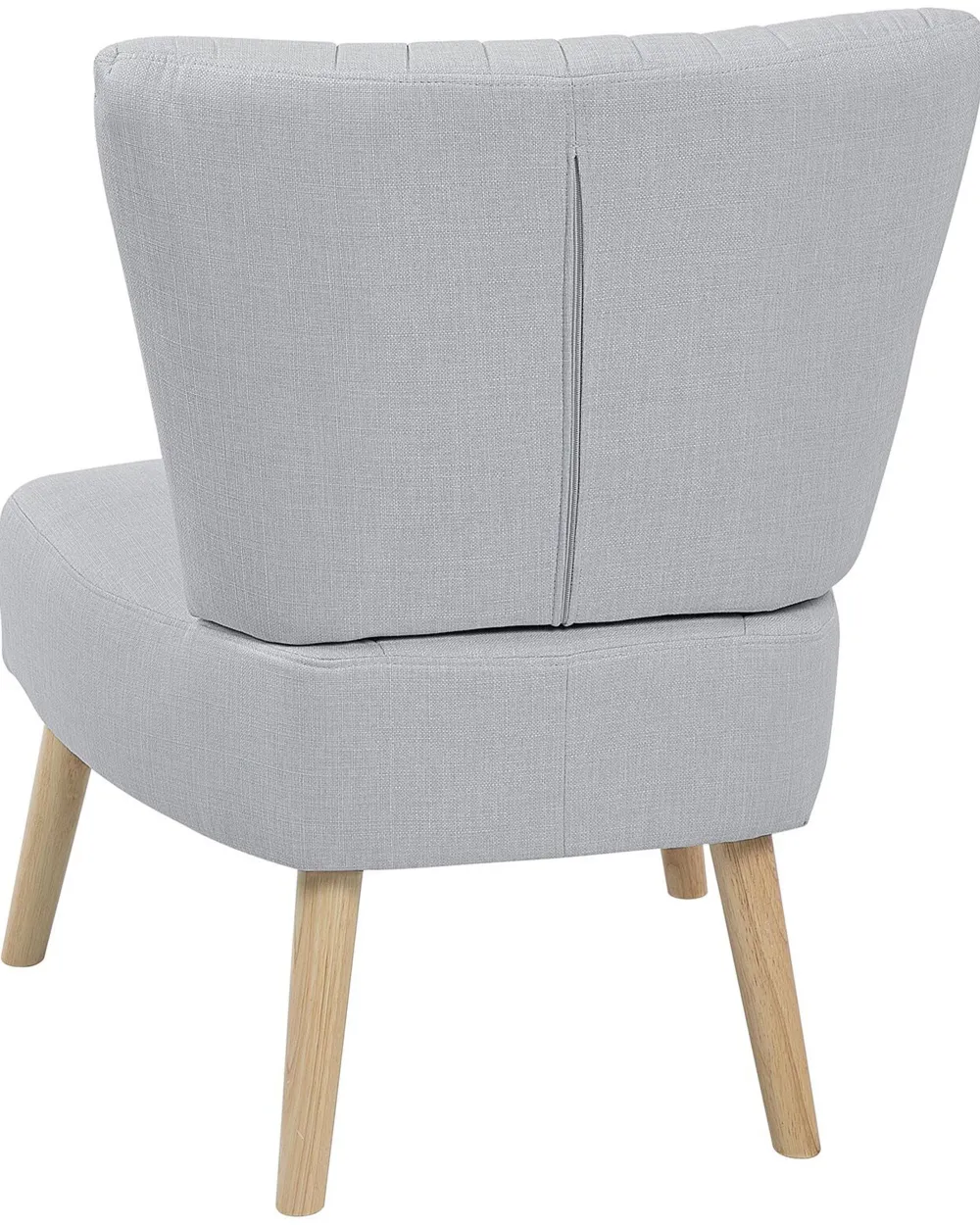 Nojatuolit<Beliani Nojatuoli Kankainen Harmaa Vaasa