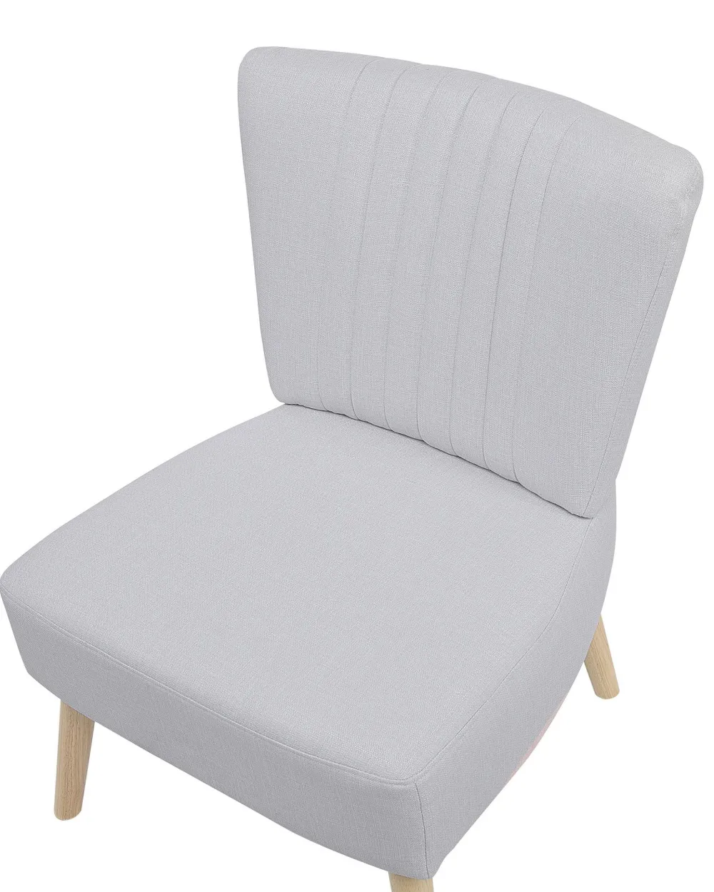 Nojatuolit<Beliani Nojatuoli Kankainen Harmaa Vaasa