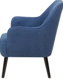 Outlet Beliani Nojatuoli Kankainen Tummansininen Loken