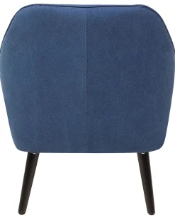 Outlet Beliani Nojatuoli Kankainen Tummansininen Loken