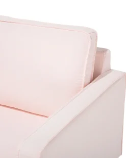 Store Beliani Nojatuoli Kankainen Vaaleanpunainen Vind