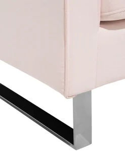 Store Beliani Nojatuoli Kankainen Vaaleanpunainen Vind