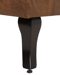 Cheap Beliani Nojatuoli Keinonahka Ruskea Alta