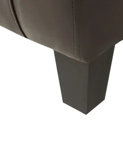 Nojatuolit<Beliani Nojatuoli Keinonahka Ruskea Borwick