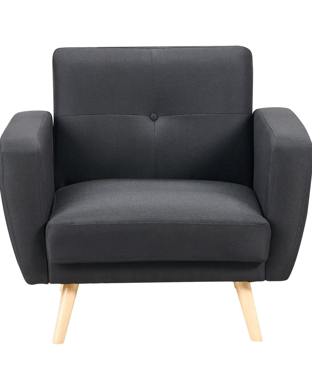 Nojatuolit<Beliani Nojatuoli Musta Florli