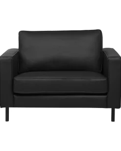 Best Sale Beliani Nojatuoli Musta Savalen