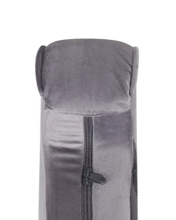 Online Beliani Nojatuoli Rahilla Samettinen Harmaa Sandset