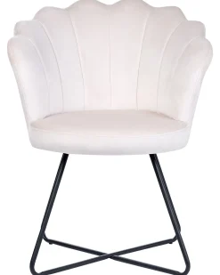 Fashion Beliani Nojatuoli Sametti Beige Lovelock