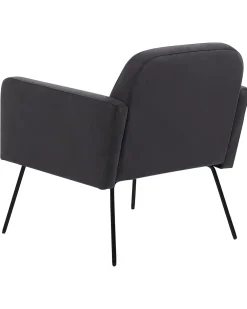 Online Beliani Nojatuoli Sametti Harmaa Narken