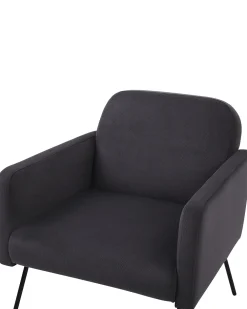 Online Beliani Nojatuoli Sametti Harmaa Narken