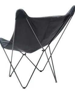 Best Sale Beliani Nojatuoli Sametti Musta Nybro