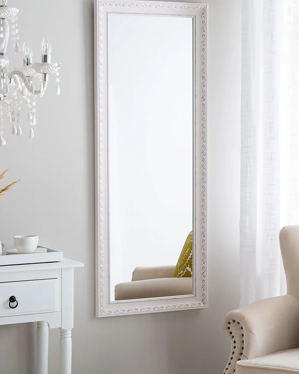 Nojatuolit<Beliani Nojatuoli Samettinen Beige Svedala