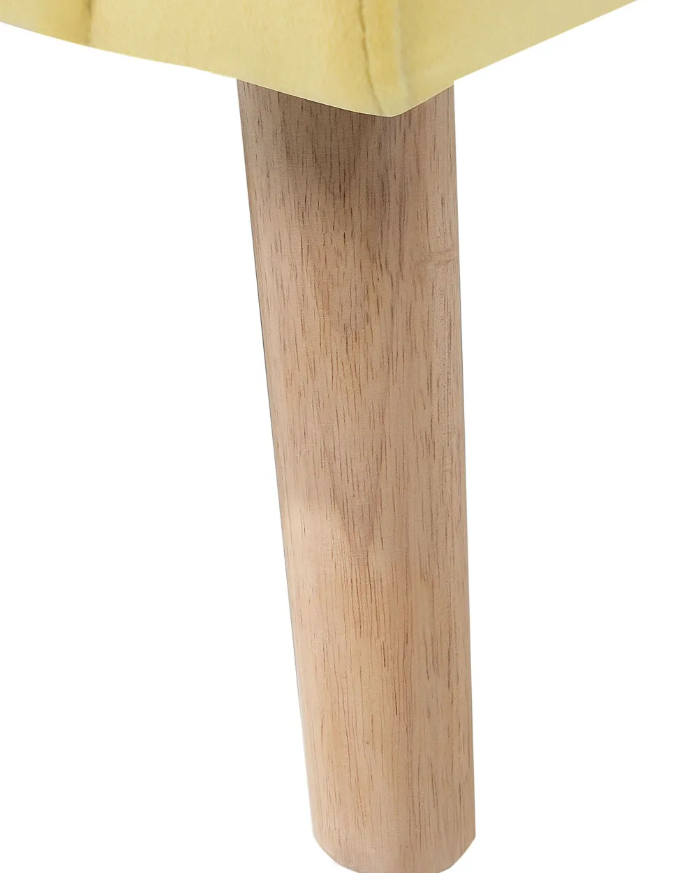 Cheap Beliani Nojatuoli Samettinen Keltainen Oneida