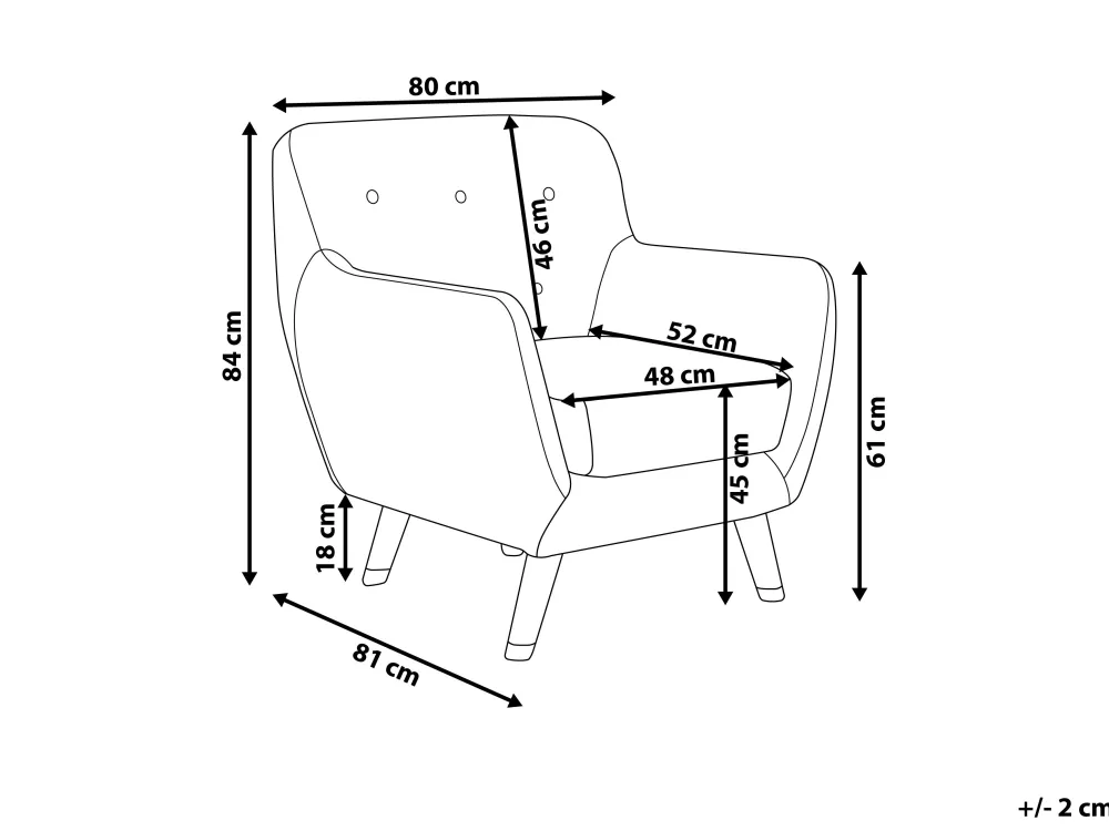 Flash Sale Beliani Nojatuoli Samettinen Sininen Bodo