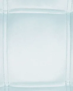 Outlet Beliani Nojatuoli Samettinen Vaaleansininen Karis