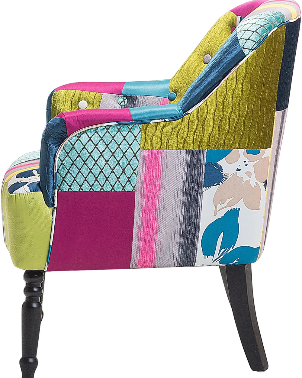 Nojatuolit<Beliani Nojatuoli Tilkkukankainen Sininen Mandal