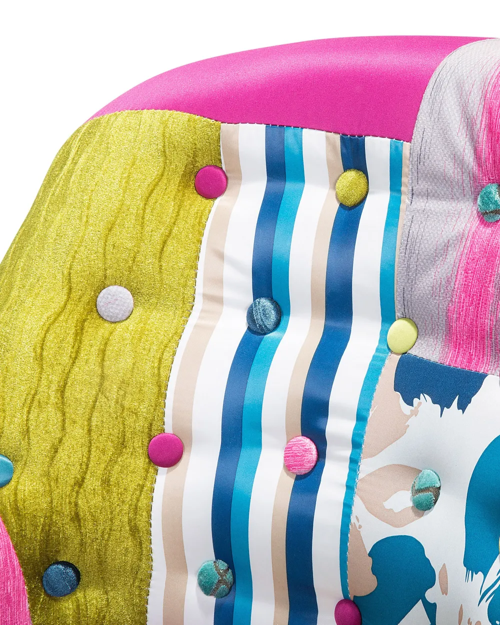 Nojatuolit<Beliani Nojatuoli Tilkkukankainen Sininen Mandal