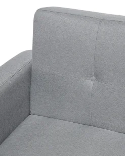 Sale Beliani Nojatuoli Vaaleanharmaa Florli