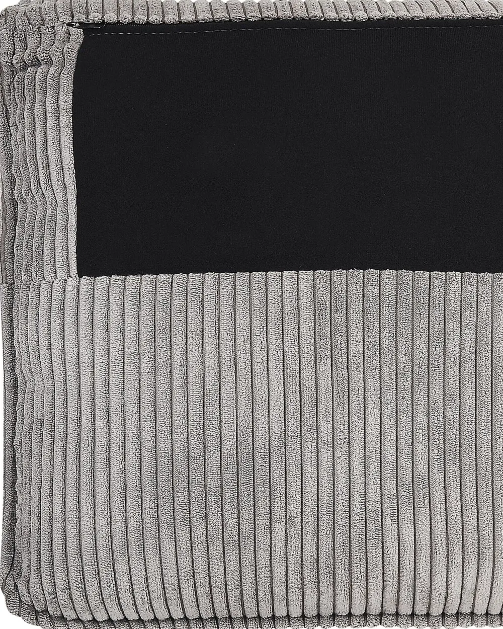 Clearance Beliani Nojatuoli Vakosametti Harmaa Vind