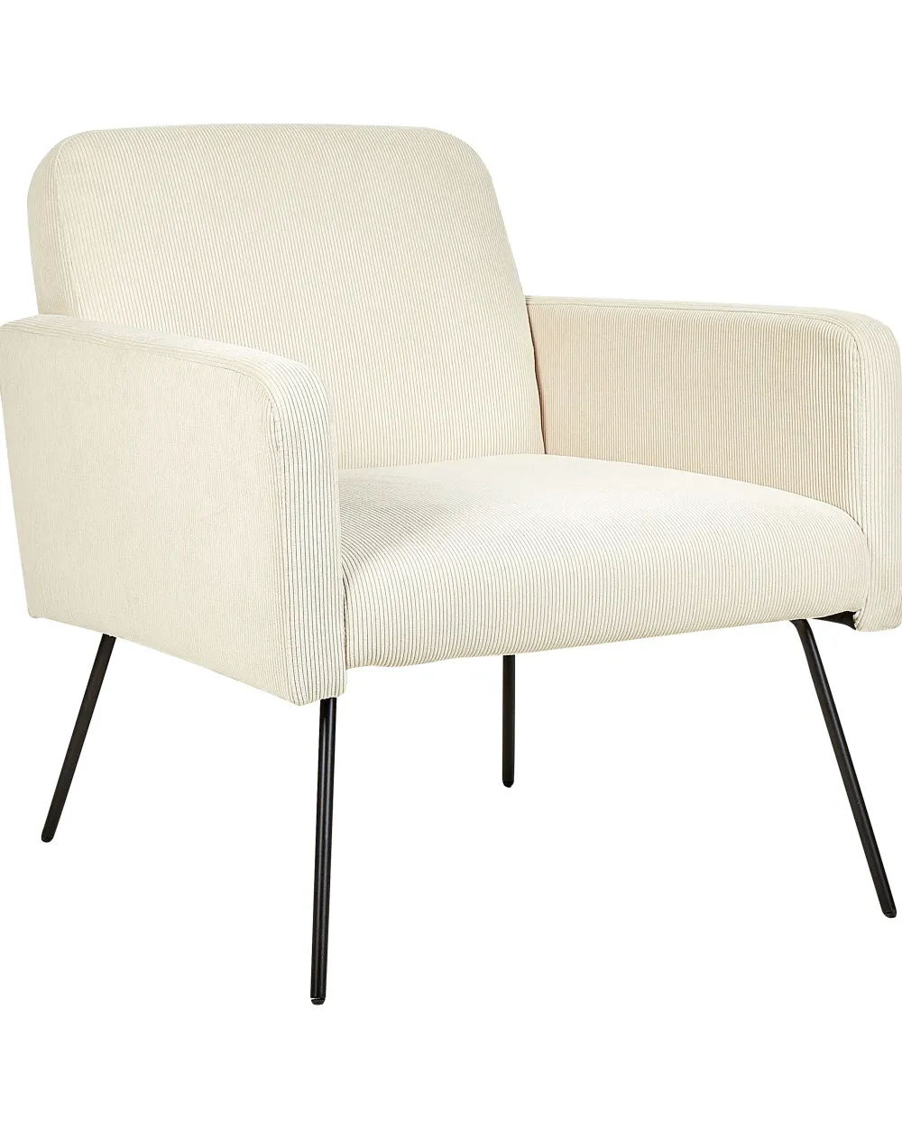 Hot Beliani Nojatuoli Vakosametti Kermanvalkoinen Narken