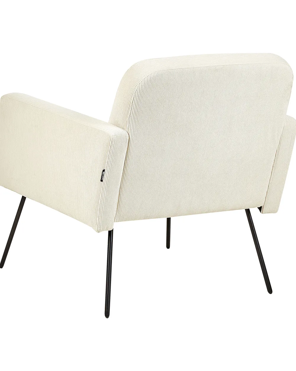 Hot Beliani Nojatuoli Vakosametti Kermanvalkoinen Narken