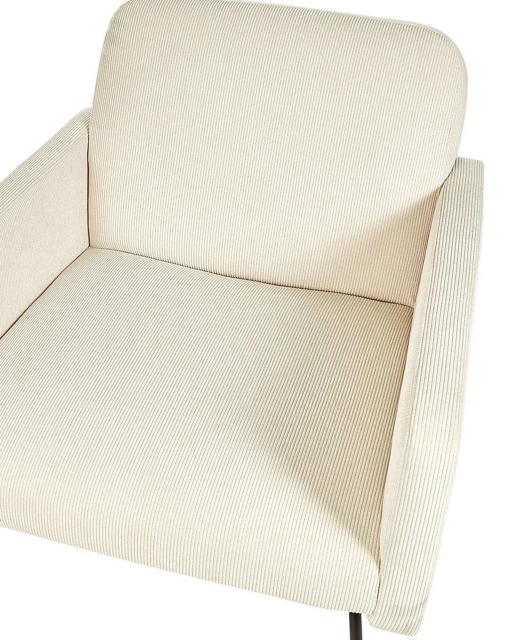 Hot Beliani Nojatuoli Vakosametti Kermanvalkoinen Narken