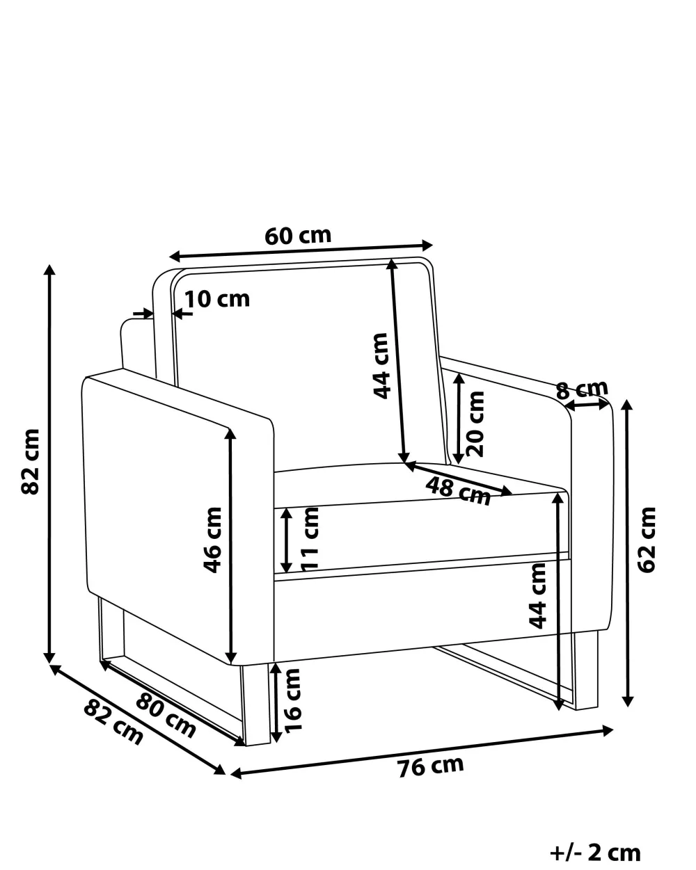 Nojatuolit<Beliani Nojatuoli Vakosamettinen Ruskea Vind