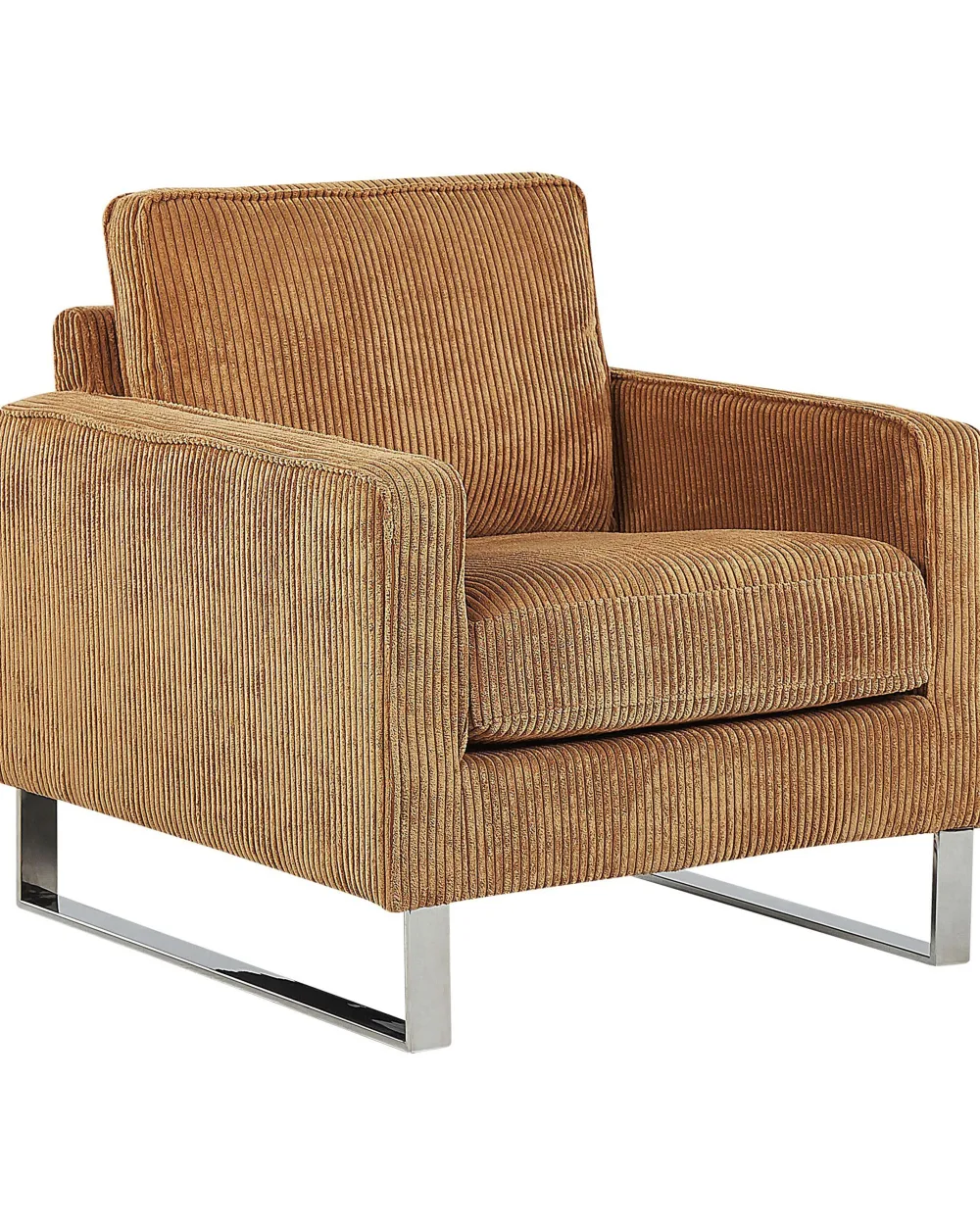 Nojatuolit<Beliani Nojatuoli Vakosamettinen Ruskea Vind