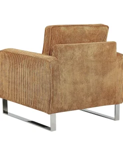 Nojatuolit<Beliani Nojatuoli Vakosamettinen Ruskea Vind