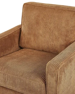 Nojatuolit<Beliani Nojatuoli Vakosamettinen Ruskea Vind