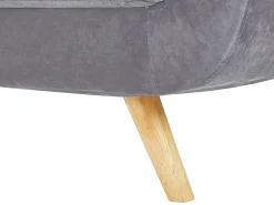 Tekstiilit<Beliani Paallinen 3-Istuttavaan Sohvaan Harmaa Bernes