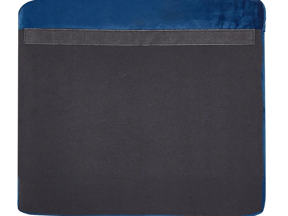 Store Beliani Paallinen 3-Istuttavaan Sohvaan Sininen Bernes