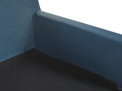 Cheap Beliani Paallinen 3-Istuttavalle Sohvalle Laivastonsininen Gilja