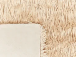 Tekstiilit<Beliani Paivapeitto Vaaleanruskea 200 X 220 Cm Delice