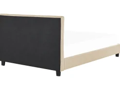 Best Beliani Parisanky Kangas Beige 180 X 200 Cm La Rochelle