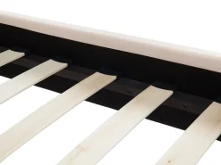 Sängyt<Beliani Parisanky Kangas Beige 180 X 200 Cm Reims