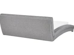 Cheap Beliani Parisanky Kangas Harmaa 180 X 200 Cm Lille