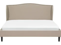 New Beliani Parisanky Kangas Hiekanruskea 180 X 200 Cm Colmar