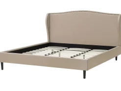 New Beliani Parisanky Kangas Hiekanruskea 180 X 200 Cm Colmar