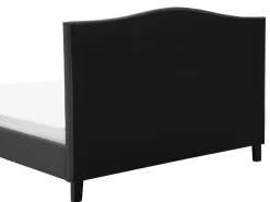 Clearance Beliani Parisanky Kangas Led-Valot Tummanharmaa 180 X 200 Cm Montpellier