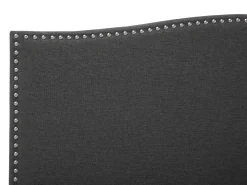 Clearance Beliani Parisanky Kangas Led-Valot Tummanharmaa 180 X 200 Cm Montpellier