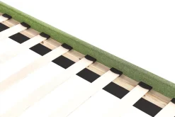 Sängyt<Beliani Parisanky Kangas Säilytystila Vihrea 180 X 200 Cm La Rochelle