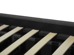 Best Beliani Parisanky Kangas Säilytystila Tummanharmaa 180 X 200 Cm Montpellier