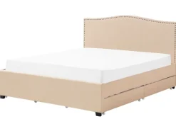 Sale Beliani Parisanky Kangas Säilytystila Beige 180 X 200 Cm Montpellier