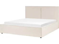 Cheap Beliani Parisanky Kangas Säilytystila Beige 160 X 200 Cm Moissac