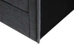 Cheap Beliani Parisanky Kangas Tummanharmaa 180 X 200 Cm Valbonne