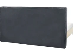 Best Sale Beliani Parisanky Kangas Tummanharmaa 180 X 200 Cm Izernore