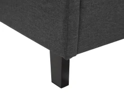 Sängyt<Beliani Parisanky Kangas Tummanharmaa 180 X 200 Cm Montpellier