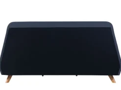 Sängyt<Beliani Parisanky Kangas Tummansininen 180 X 200 Cm Vienne